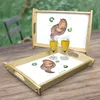 Mr. & Mrs. Panda Snack Tablett Otter Seerose - Weiß - Produktbild-Vorschau 2