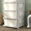 HOMCOM Schubladenschrank für Kinder mit Stauraum Produktbild-Vorschau 4