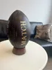 Ballon de rugby vintage avec support de présentation en Voir les images du produit 7