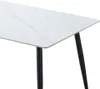 CasaDolce Esstisch ASTERA 4, 180x90x75 cm, Hochglanz weiß Produktbild-Vorschau 4