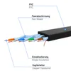 hb-digital 1m CAT 8.1 Patchkabel flach RJ45 Netzwerkkabel Produktbild-Vorschau 5