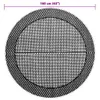 vidaXL Outdoor-Teppich ARAKIL Grau Ø160 cm PP Produktbild-Vorschau 6
