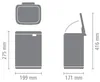 Brabantia BO Mülleimer 4 Liter White Produktbild-Vorschau 21