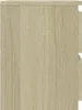 A close-up of a light brown wood-textured surface, likely furniture, showing vertical grain patterns. Produktbild-Vorschau