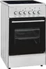 A freestanding electric cooker with a glass ceramic hob and an oven. Anteprima dell’immagine prodotto