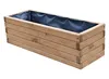 Dřevěný květináč 80 cm – balkonový a terasový květináč, Náhled obrázku produktu 1