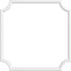 HEXIM Stuckverzierung aus HDPS/PU weiß - Stuckrahmen Produktbild-Vorschau 3
