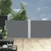 vidaXL Tenda laterale estensibile antracite 100 x 1000 cm Anteprima dell’immagine prodotto 3