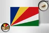 Holzschild Flagge Seychellen 18x12 cm Flag of Seychelles Produktbild-Vorschau 3