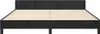 vidaXL Rám postele bez matrace černý 180x200 cm sametový Náhled obrázku produktu 4