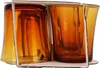 Duralex set di 4 bicchieri Ambar Lys 160ml Golden Golden Anteprima dell’immagine prodotto 3