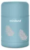 Miniland Terra Termoska na jedlo, 600ml, niebieska/palmy Podgląd zdjęcia produktu 1