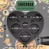 Couchbar Snackbox Herz in Schwarz mit 4 Glasschalen | Produktbild-Vorschau 2
