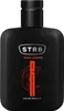 A black bottle of STR8 Red Code Eau De Toilette for men. Podgląd zdjęcia produktu