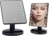 Kosmetické LED Zrcadlo s Osvětlením VA-40485 - Černé, Náhled obrázku produktu 6