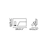 SUAU DX LED, Applique con USB, Faro Barcelona Anteprima dell’immagine prodotto 12