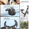 Držák na řídítka motocyklu s otočnou hlavou o 360°; Náhled obrázku produktu 7