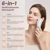 6-in-1 Gesichtsmassagegerät mit EMS,RF,LED in 5 Produktbild-Vorschau 3