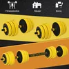 Homcom HOMdotCOM 25 kg manubrio e bilanciere ergonomico di Anteprima dell’immagine prodotto 6