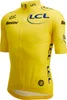 SANTINI Kurzarm Fahrradtrikot - TOUR DE FRANCE - YELLOW Produktbild-Vorschau 3