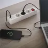 Prodlužovací kabel 2 m / 3 zásuvky / s vypínačem / bílý / 1×USB-A + 1×USB-C / 1,5 mm2 Náhľad obrázku produktu