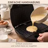 Syntrox Germany Waffeleisen Big 1300W mit Wechselplatten Produktbild-Vorschau 5