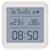 GoSmart Digitales Thermometer mit Hygrometer, Funk-Sensor, Datum, ZigBee EGS0101 Produktbild-Vorschau