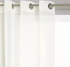Voilage Avec Oeillets, Couleur Blanc Cassé. Voir les images du produit 5