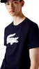 Lacoste Sport Herren T-Shirt Navy mit Krokodilaufdruck Weiß Produktbild-Vorschau 14