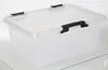 Scharnierboxen 11L 40x30x17cm Transparent Deckel Produktbild-Vorschau 2