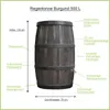Fass Prosperplast Burgundisch braun 500l Produktbild-Vorschau 3