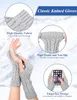2 pares de guantes sin dedos, calentadores de muñeca para Vista previa de la imagen del producto 5