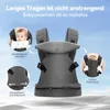 Babytrage mit Hüft- & Schultergurt – Bequemer Baby Hüftsitz Produktbild-Vorschau 3