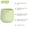 Set6  Keramik Blumentopf Sylt mint grün Ø 12 cm H 13,5 cm Produktbild-Vorschau 3