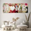 Leinwandbild home lettering und rustikaler Produktbild-Vorschau 2