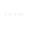 A string of icicle-shaped lights against a white background. Produktbild-Vorschau