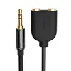 deleyCON Stereo Audio Klinken Adapter - 2x 3,5mm Klinken Produktbild-Vorschau 4