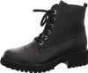 A black lace-up boot is shown against a white background. Anteprima dell’immagine prodotto