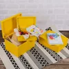 Creative Deco Žltá drevená škatuľa s vekom | 40 x 30 x 24 Náhľad obrázku produktu 6