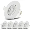 B.K.Licht - Set di 6 faretti LED da incasso 230V, faretti Anteprima dell’immagine prodotto 8