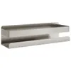 vidaXL Brodzik prysznicowy 23x6,5x6 cm Szczotkowana stal Podgląd zdjęcia produktu 1