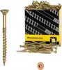 Domax Senkkopfschrauben Holzbauschrauben gelb 5 x 100 mm Produktbild-Vorschau 1