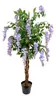 Blauregen Wisteria 120 cm wie echt künstlich Glyzinienbaum Produktbild-Vorschau 4