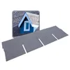 DAPRONA 20x Bitumen Dachschindeln Rechteck Grau 1 m x 32 cm Produktbild-Vorschau 1