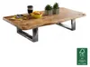 Table basse ASURA 115 x 25 x 58 cm acacia massif bois Voir les images du produit 5