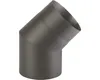 Rauchkrümmer 120/45 mm schwarz dickwandig Produktbild-Vorschau 1