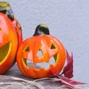 Linterna de Halloween con forma de calabaza, decorativa con Vista previa de la imagen del producto 3