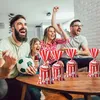 80 Stück Kleine Popcorn Tüten, Rot Weiß Gestreift Produktbild-Vorschau 5
