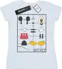 Disney - T-Shirt für Damen BI30902 (S) (Weiß) Produktbild-Vorschau 1
