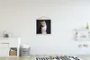 MuchoWow® Textilposter Katze - Augen - Licht 40x40 cm mit Produktbild-Vorschau 2